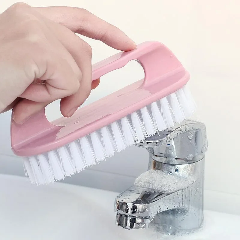 Multi Use Stiff Bristle Shoe Cleaning Brush for Sneakers Laundry and Home