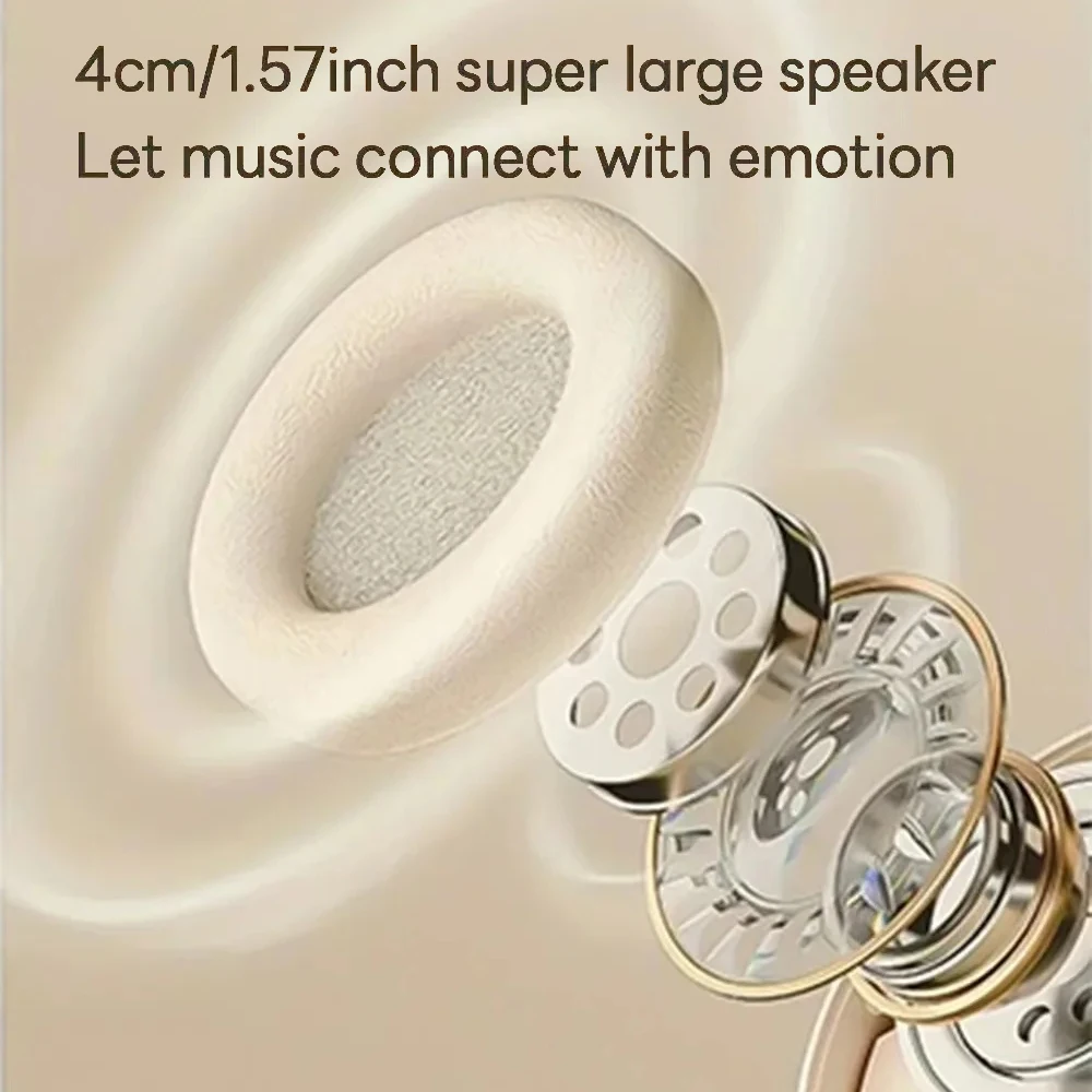 Bluetooth Gaming Headset Wireless Over Ear Headphones with Foldable Dual Mode Audio