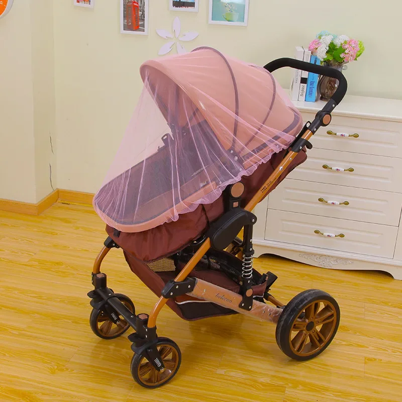 Breathable Baby Stroller Mosquito Net, Universal Fit Insect Shield Mesh Prams, Pushcarts & Bassinets, Summer Essential