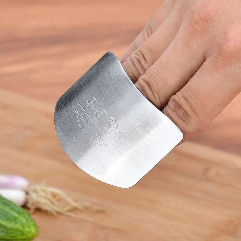 Stainless Steel Adjustable Finger Guard & Safety Cutting Shield