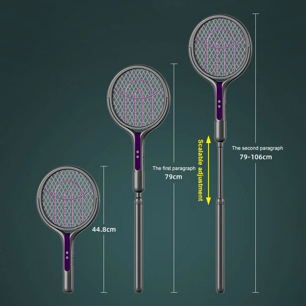 2-in-1 Electric Bug Zapper Swatter