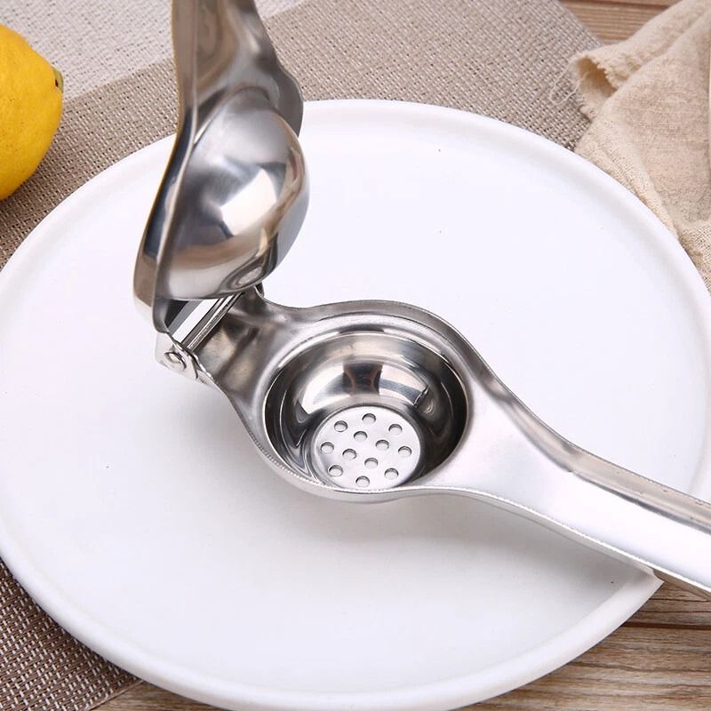 Manual Lemon Juicer Press Squeezer - Handheld Citrus Fruit Juicer for Fresh Orange & Lemon Juice