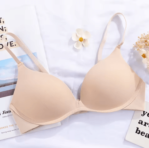 Wireless Gathering Bralette for AAA–B Cups with Natural Lift