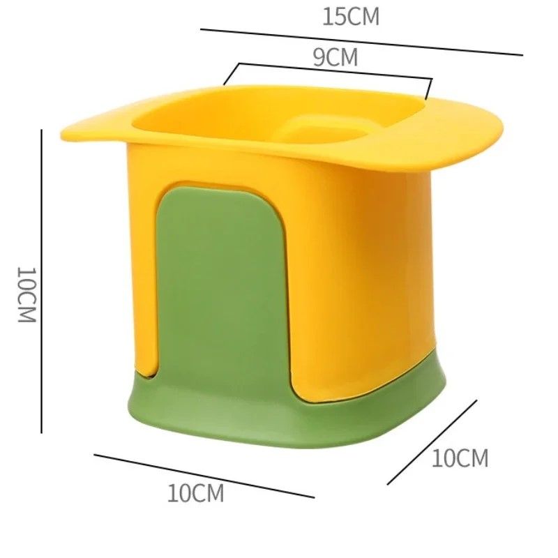 Everyday Chef Hand-Press Vegetable & French-Fries Cutter – Cucumber & Potato Slicer Deluxe