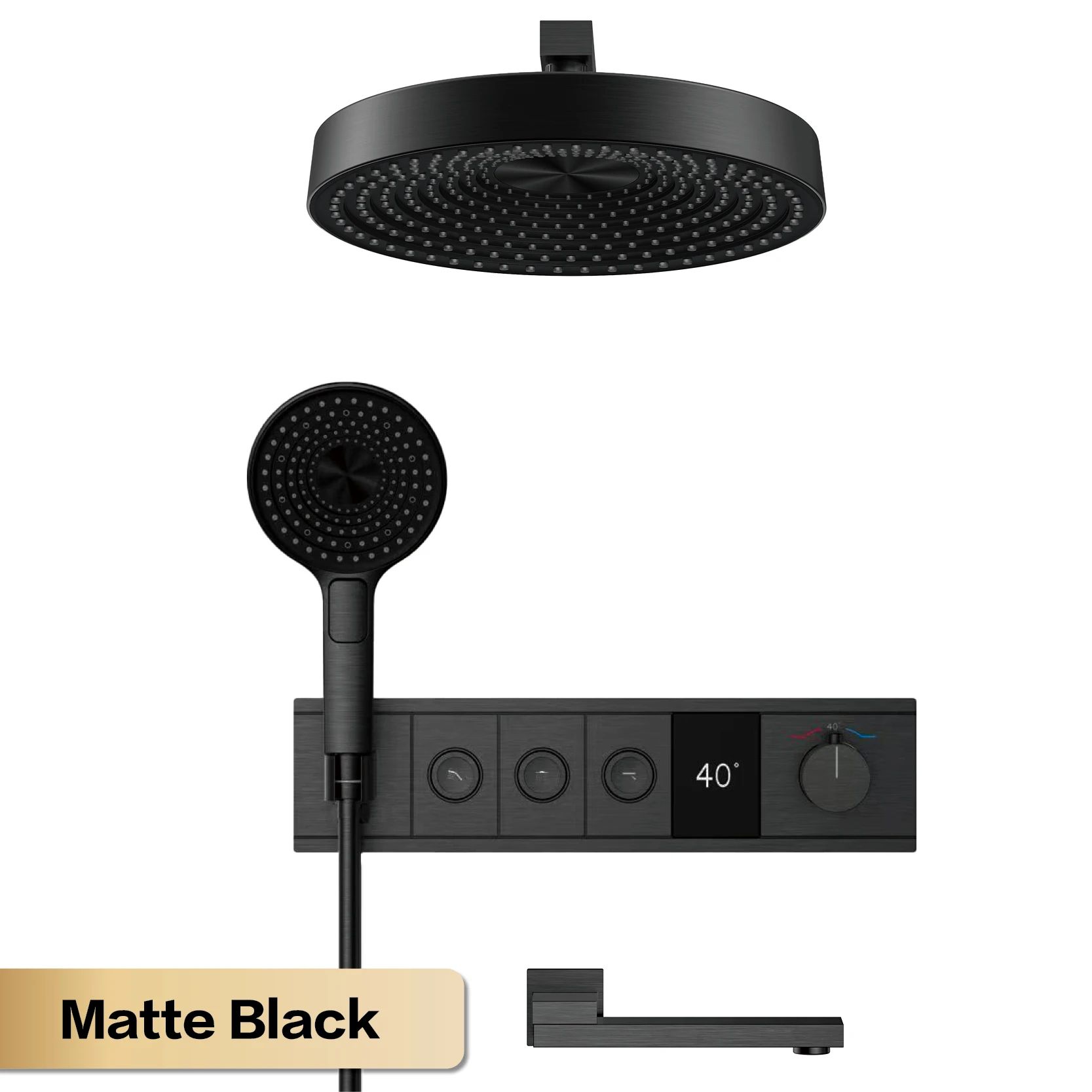 Luxury LED Multi Function Shower System