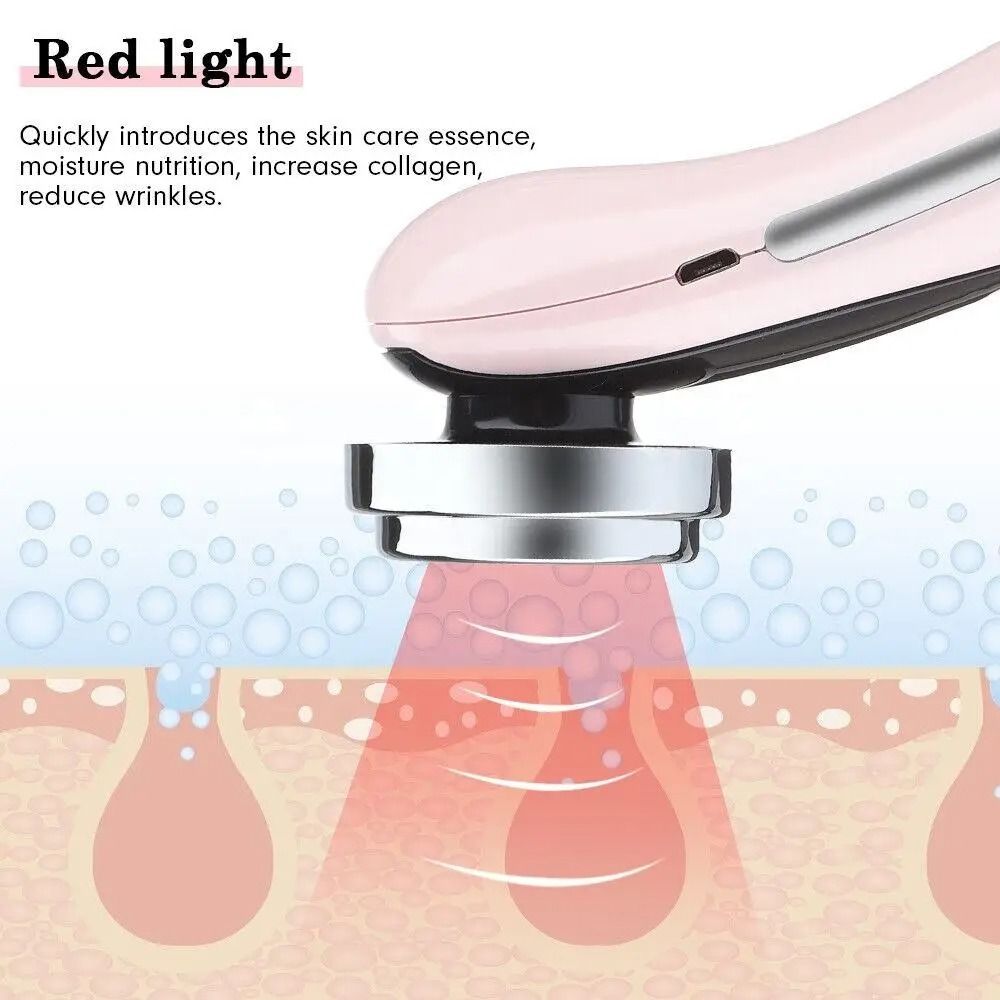 4 in 1 RF EMS Facial Massager Double Chin Removal Face Firming Device