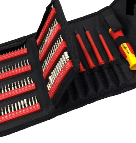 124 in 1 Insulated Precision Screwdriver Set Professional Magnetic Repair Tool Kit