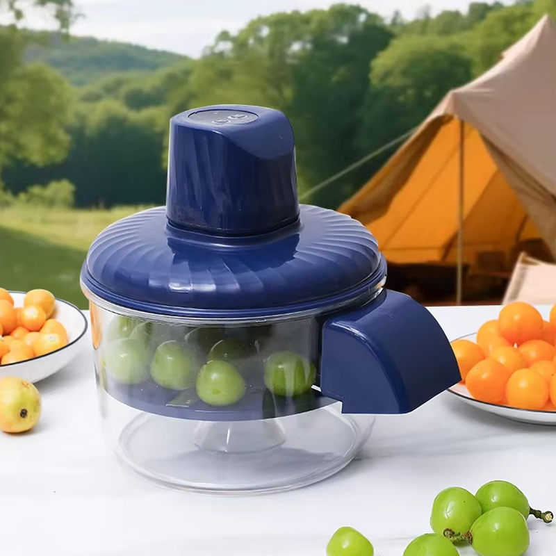 Automatic Fruit Peeler Wireless, Portable 1500mAh Peeler for Grapes & Garlic, Fast Kitchen Tool