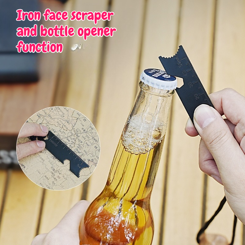 Portable Fire Starter Kit Flint Magnesium Rod Survival Tool for Camping Hiking