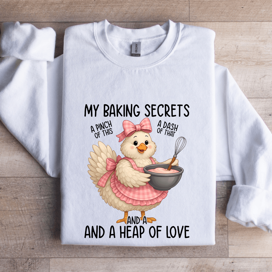 My Baking Secrets A Pinch Of This A Dash Of That Sweatshirt