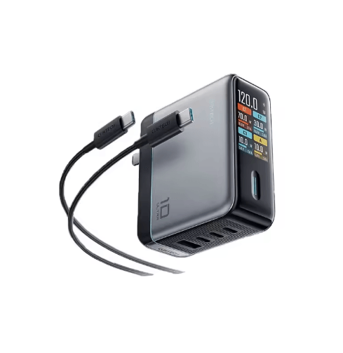 CUKTECH 10 Ultra 120W GaN USB-C Smart Power Adaptor with Display