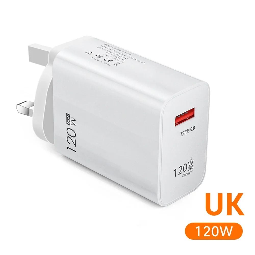 120W GaN High-Fidelity USB Super Fast Charging and Power Adapter Hub