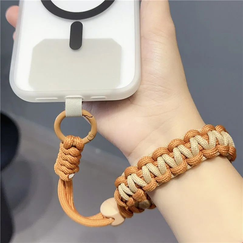 Handwoven Phone Wrist Strap Universal Anti Drop Mobile Lanyard