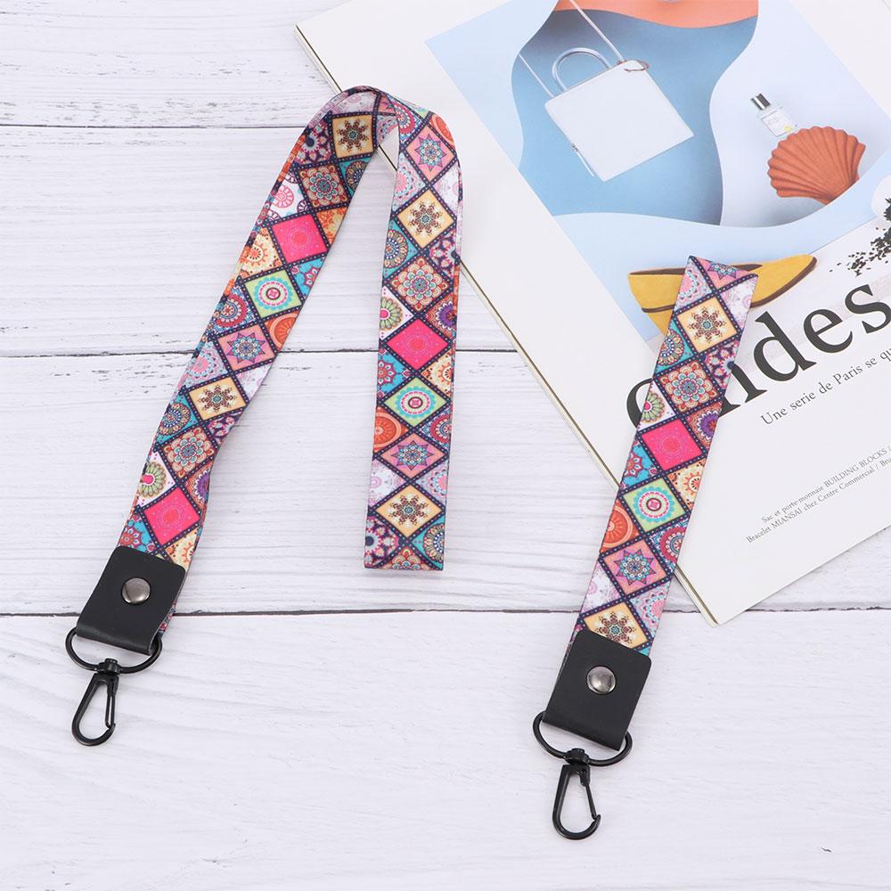 Wrist Band Key Rope Lanyard with Badge ID Card Holder, Mobile Phone Strap