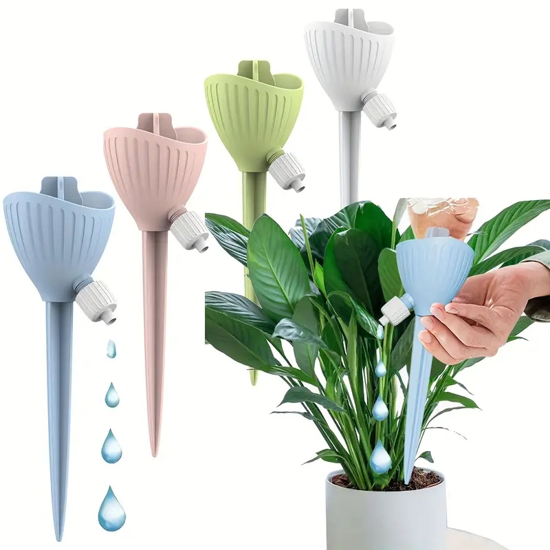 Creative Automatic Watering Device, Adjustable Dripping Speed, Plant Potting Gardening, Lazy Home Automatic Watering