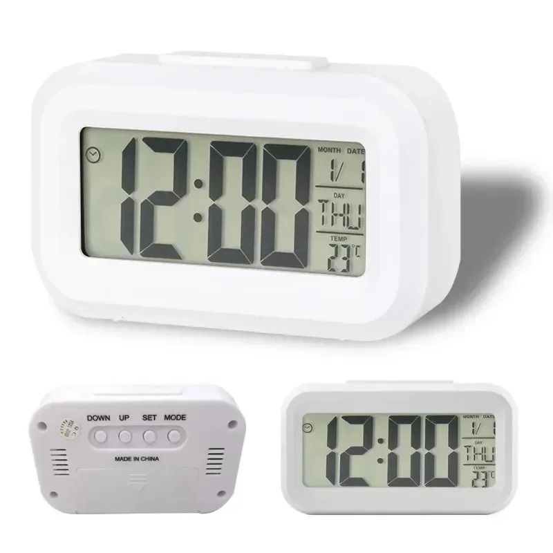 Smart Multi-Function LED Digital Desktop and Wall Alarm Clock