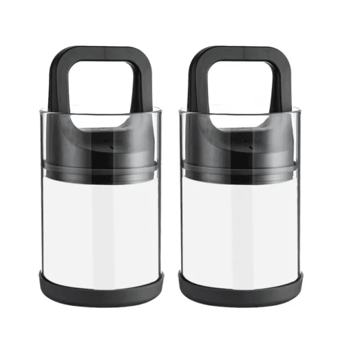Premium Airtight Coffee Canister with Vacuum Seal Freshness-Lock Push Lid Coffee Bean Storage