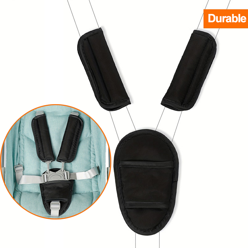 Universal Baby Safety Car Seat Belt Cushion Shoulder Pad – Soft Strap Vehicle Cover Protector for Infants and Toddlers