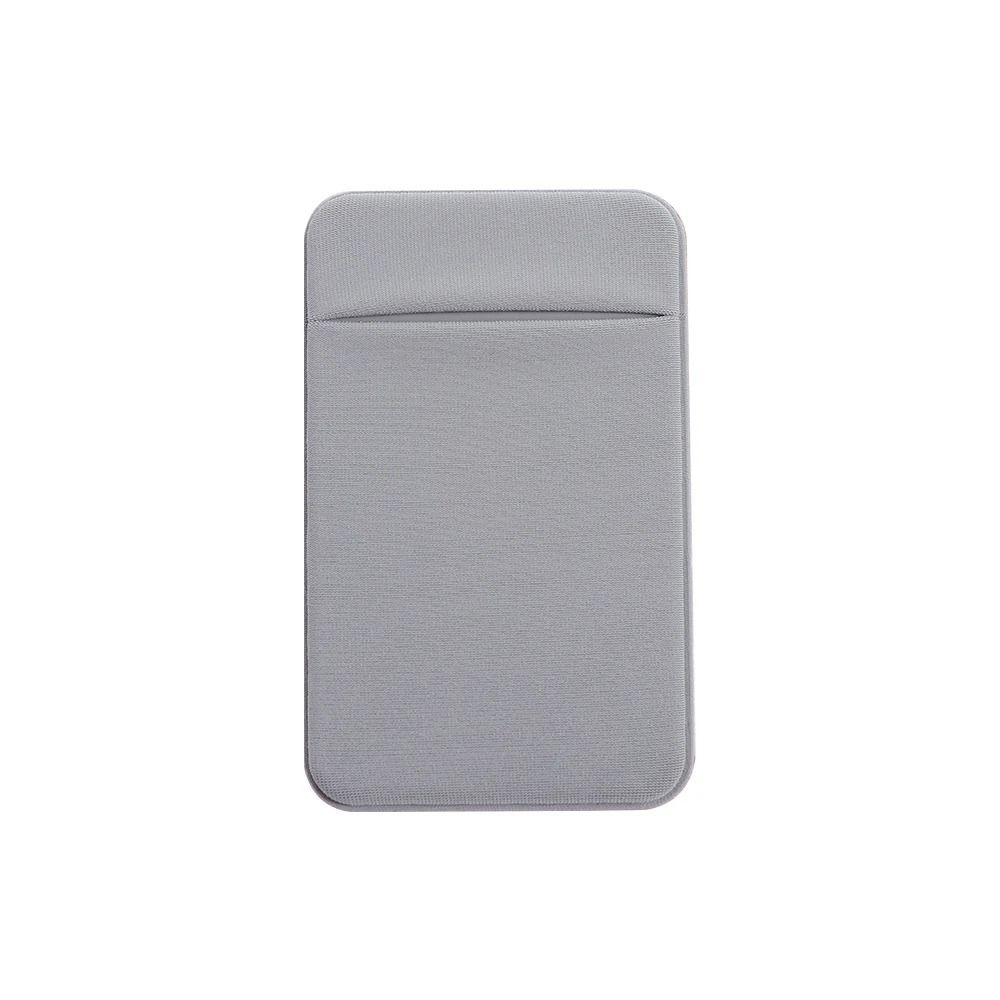 Elastic Cell Phone Card Holder – Slim Lycra Adhesive Mobile Wallet & ID Pocket