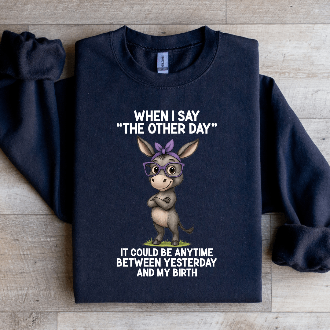 When I Say The Other Day Sweatshirt