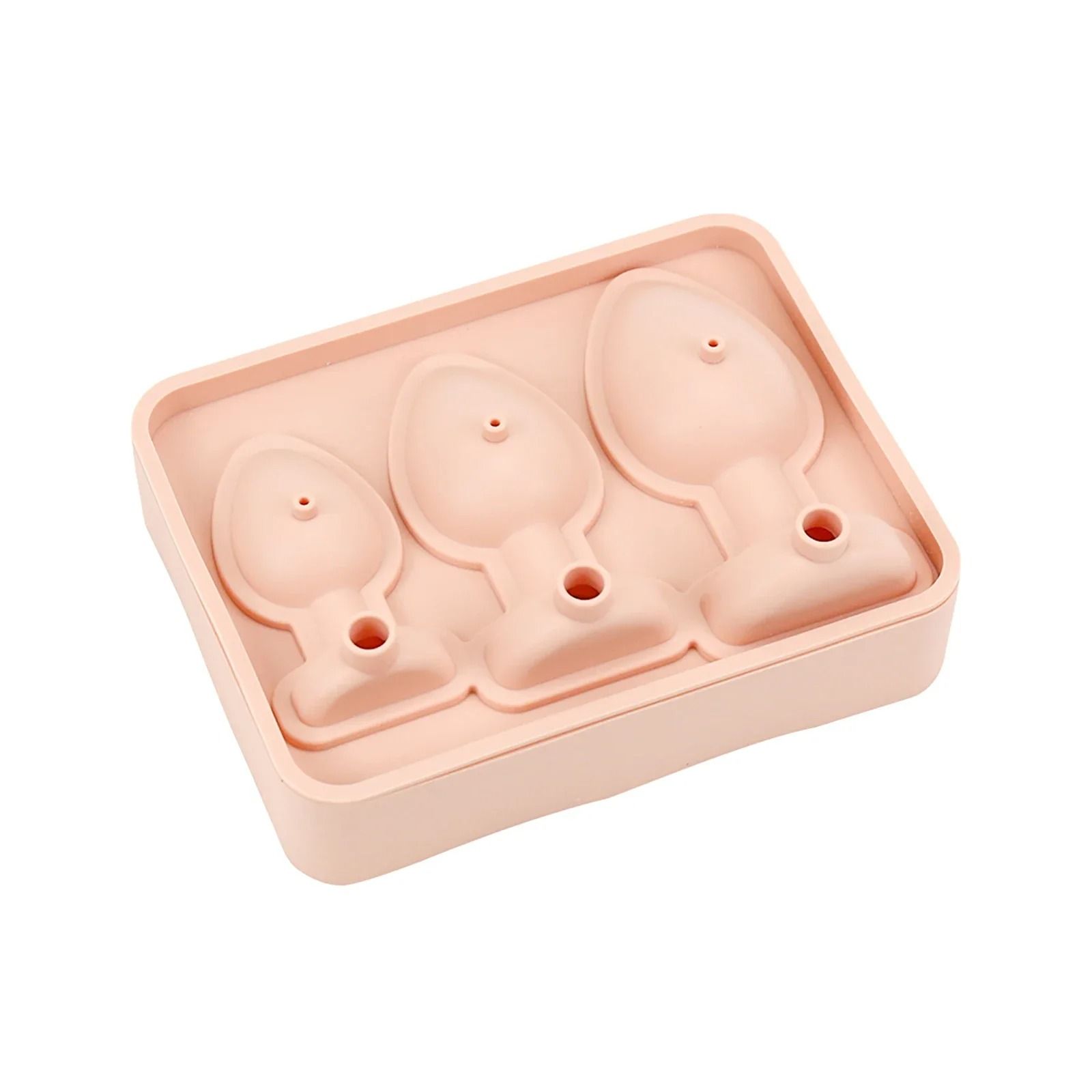 Premium Funny Silicone Ice Cube Maker – Easy-Fill Leak-Proof Tray with Lid
