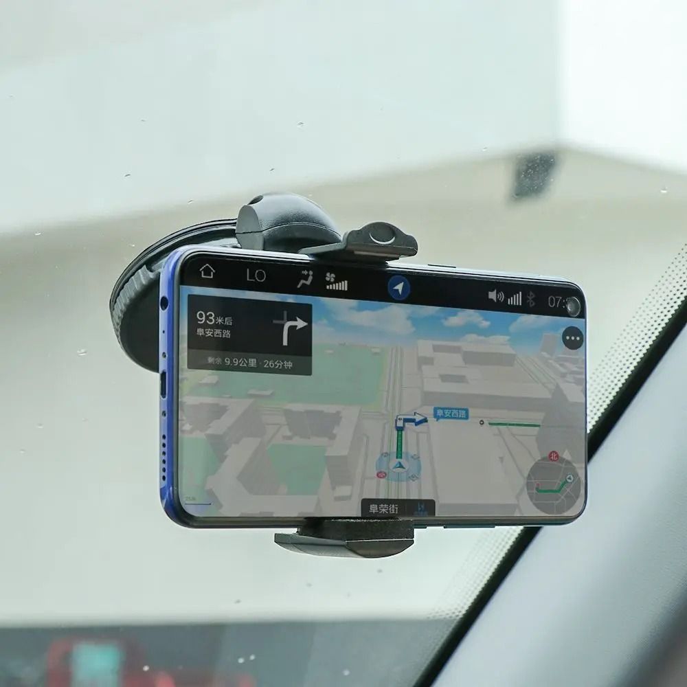 Dashboard Silicone Suction Mount – Windscreen Smartphone Holder – High-Yield Mobile Interaction Hub