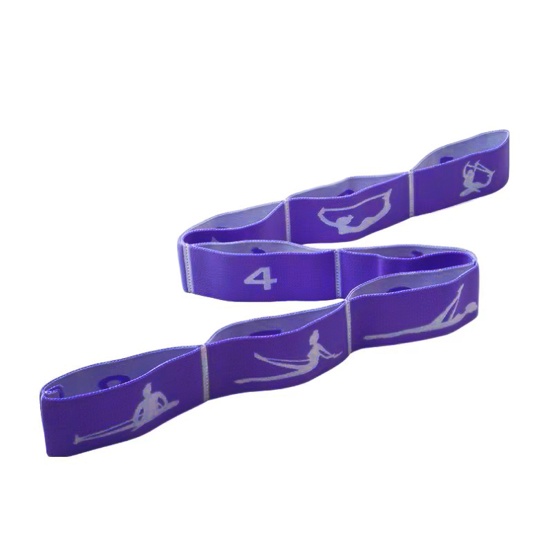 Adult Latin Training Elastic Bands, Resistance Band Yoga Auxiliary Stretching Belt, Beginner Pilates Dance Loop Fitness