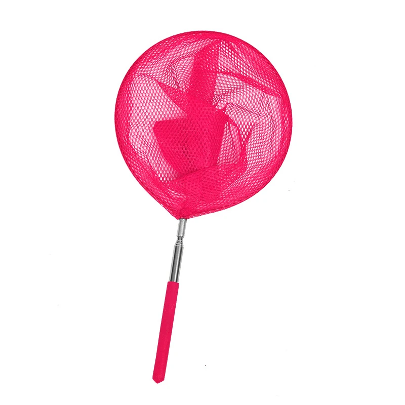 Telescopic Handheld Cage Net, Summer Butterfly Catching Net, Insect Catcher, Lake River Fishing Tackle Mesh Tool