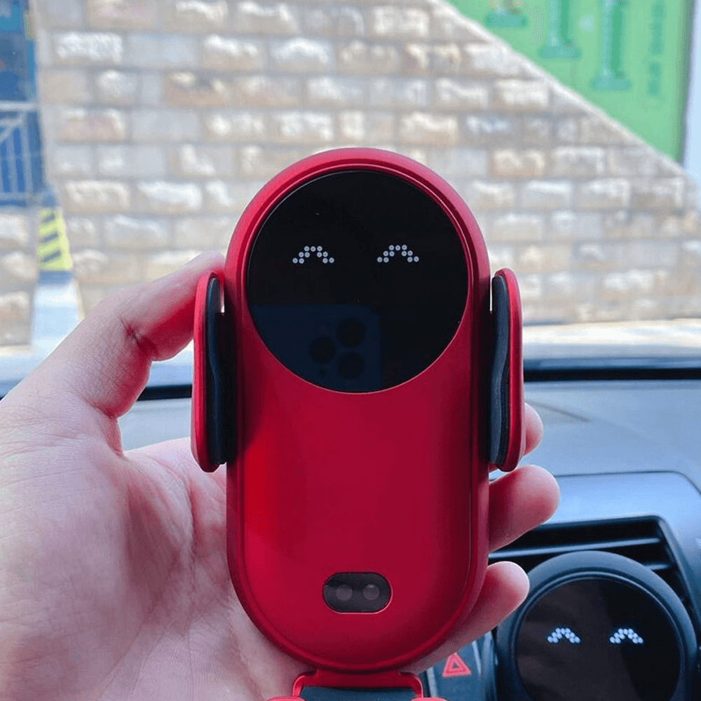 360° Rotating Car Wireless Charger Phone Holder