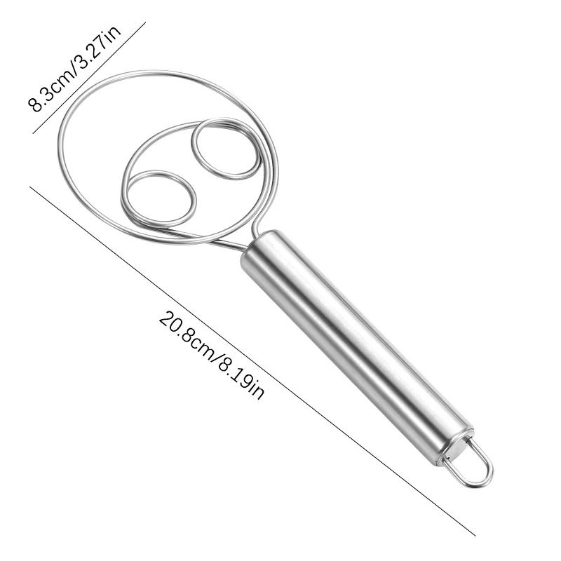 MixPro Stainless Steel Pasta Mixer and Dough Whisk