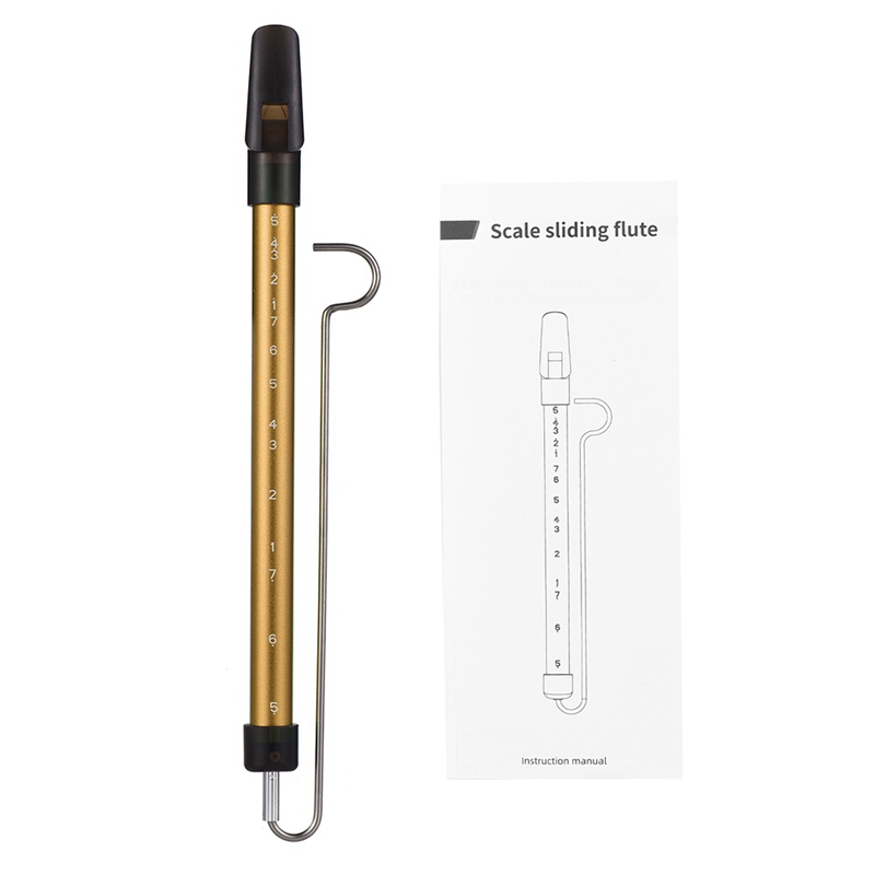Introduce your child to the joy of music with the Metal Slide Whistle Flute. Perfect for young musicians, this whimsical