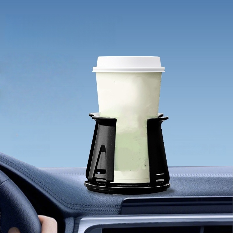 Car Beverage Holder, Adhesive Cup Storage Rack, Drink Rack for Cars, Secure Bottle Cup Holder Auto Accessories
