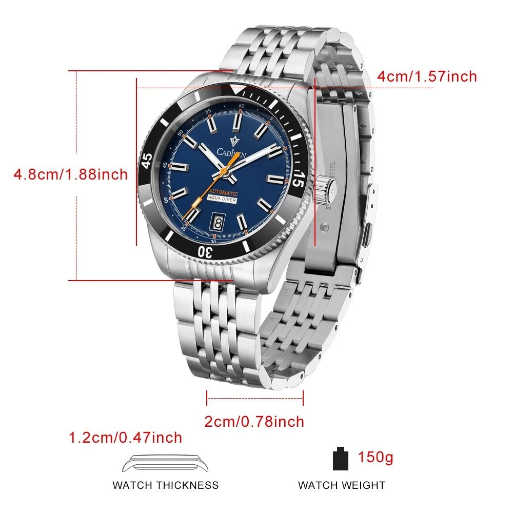 Japanese Automatic Divers Watch – Luxury NH35A Movement Ceramic Bezel Timepiece