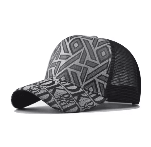 2025 Plaid Mesh Baseball Cap Unisex Summer Sun Protection Hat