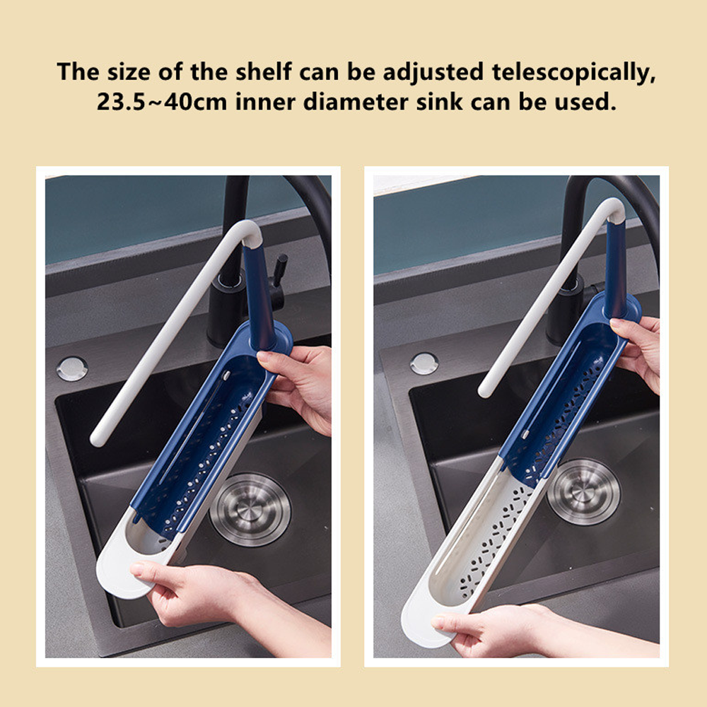 Telescopic Sink Drain Rack