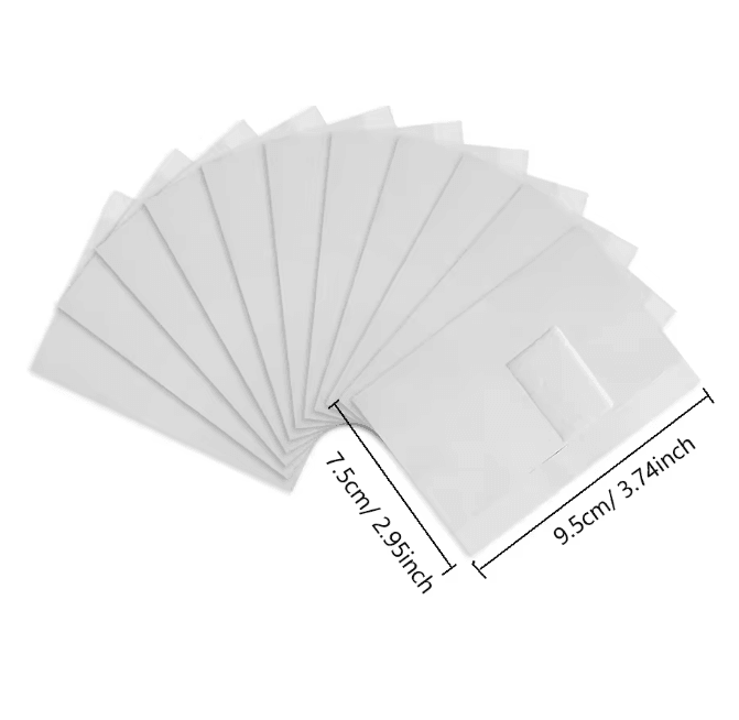 Aluminum Foil Nail Removal Wraps 100 Pack Soak Off Gel Polish Remover