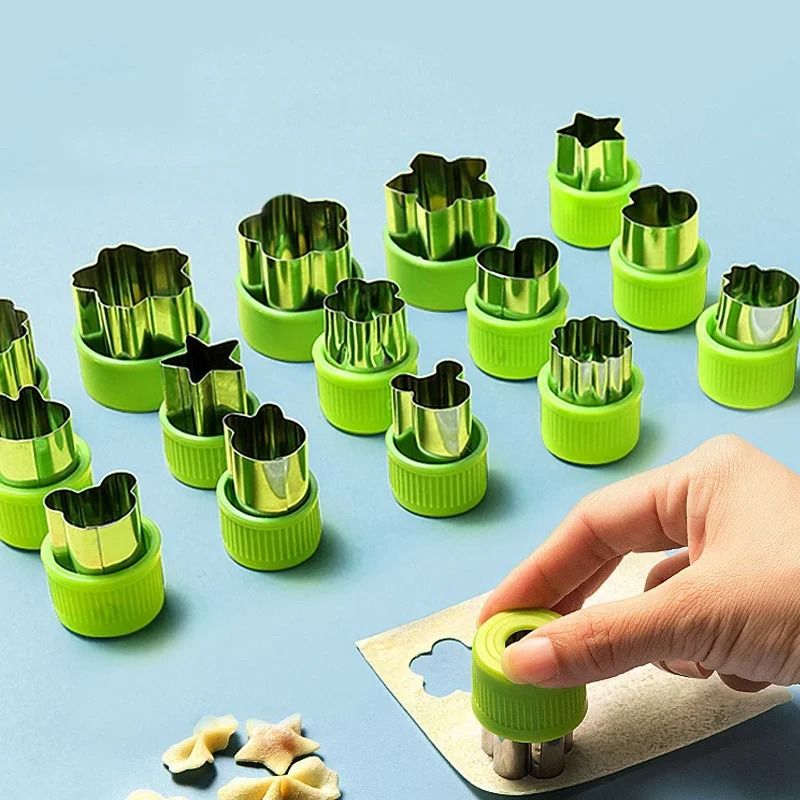 Stainless Steel Decorative Fruit and Vegetable Cutter Set