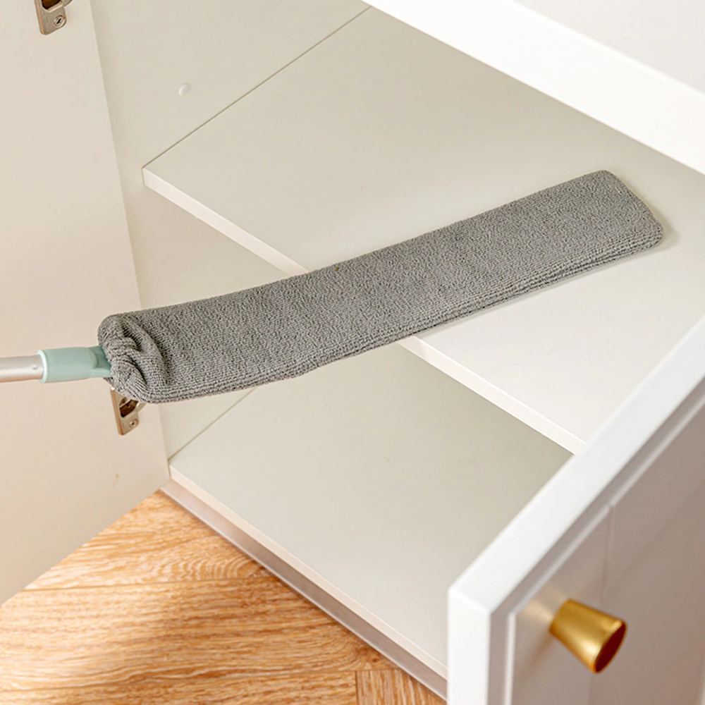 Adjustable Microfiber Dust Brush Gap Mop