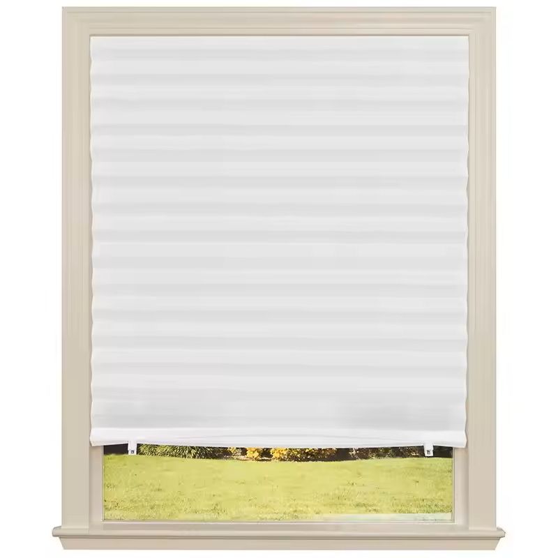 Self Adhesive Pleated Window Shades for Home Decoration