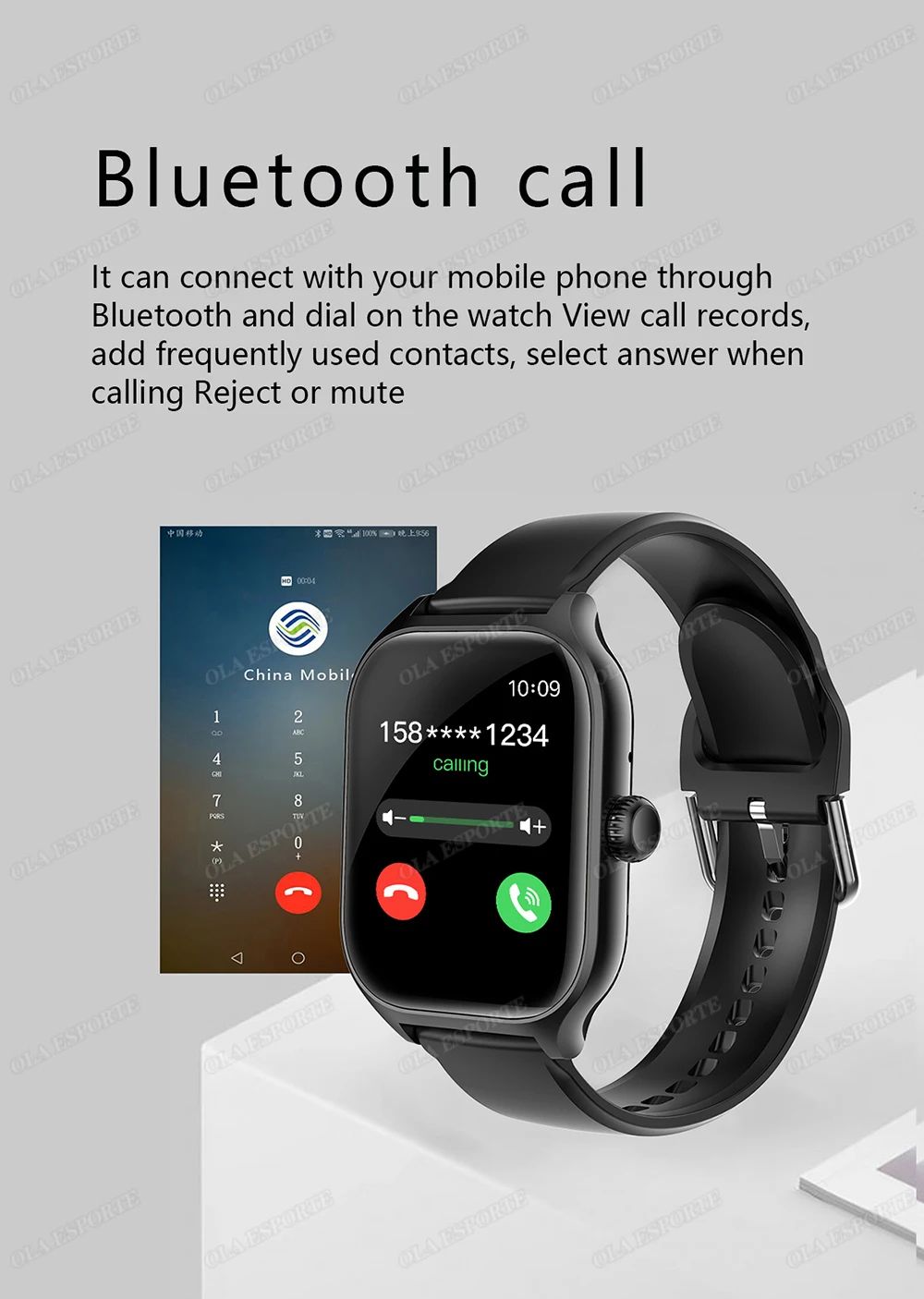 HD Display Bluetooth Smart Watch
