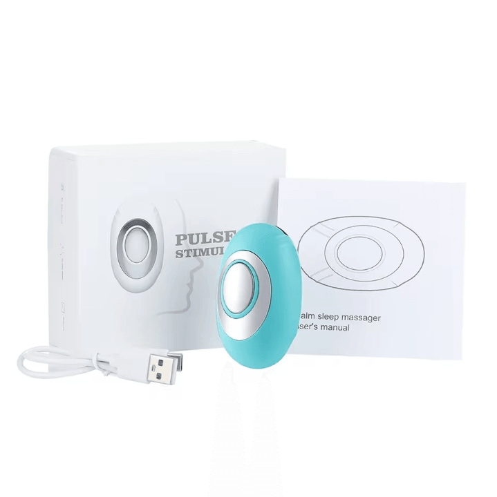 Handheld CES Sleep Aid Device – Microcurrent EMS Pulse Relaxation & Stress Relief Tool