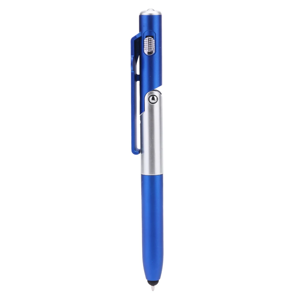 4 in 1 Multifunctional Ballpoint Pen with Phone Stand, Folding LED Light, Back to School Stationery Gift