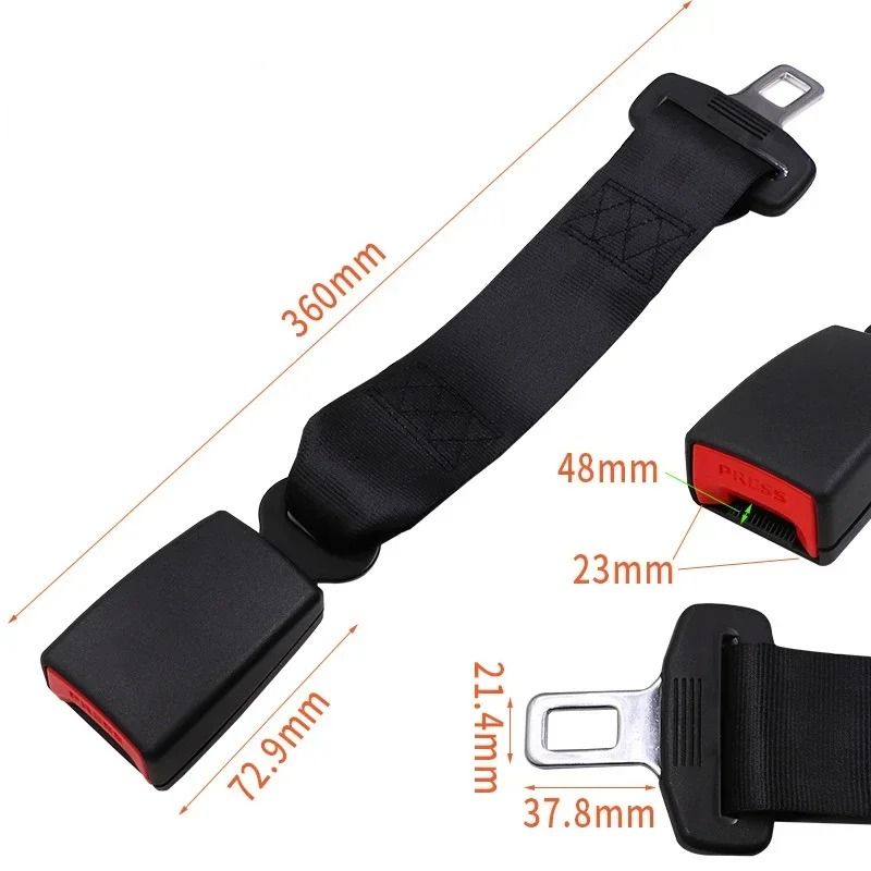 Universal Car Seat Safety Belt Extender Clip