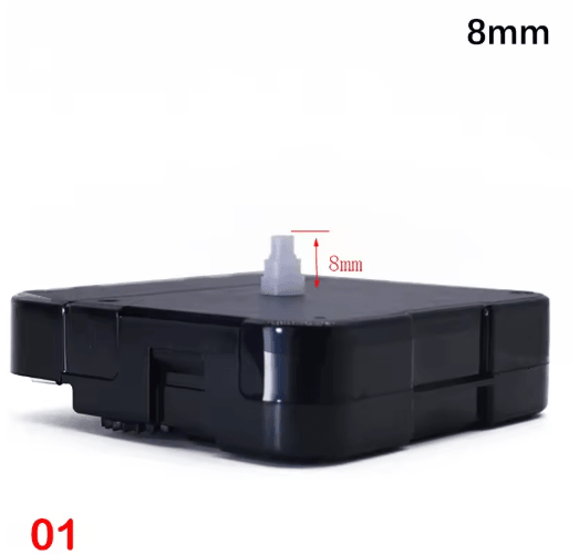 Silent Quartz Clock Mechanism Kit Long Shaft DIY Wall Clock Movement