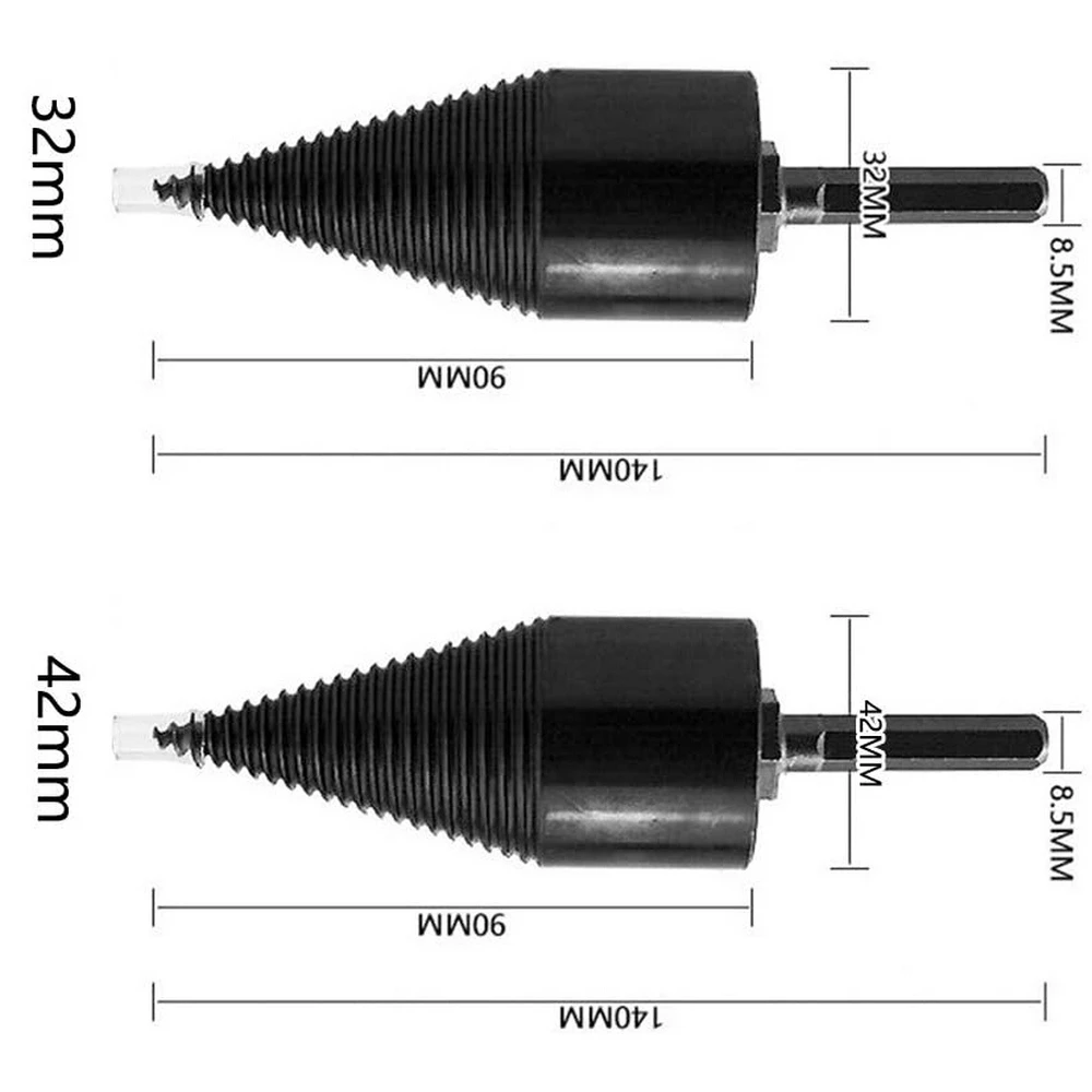 Wood Splitter Drill Bit – Efficient Firewood & Log Splitting Tool
