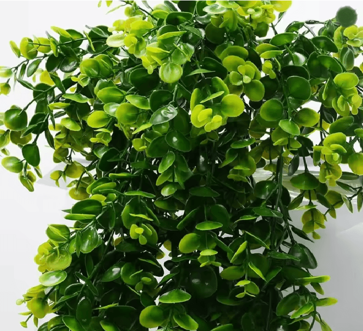 EverVine Artificial Eucalyptus Hanging Rattan Greenery