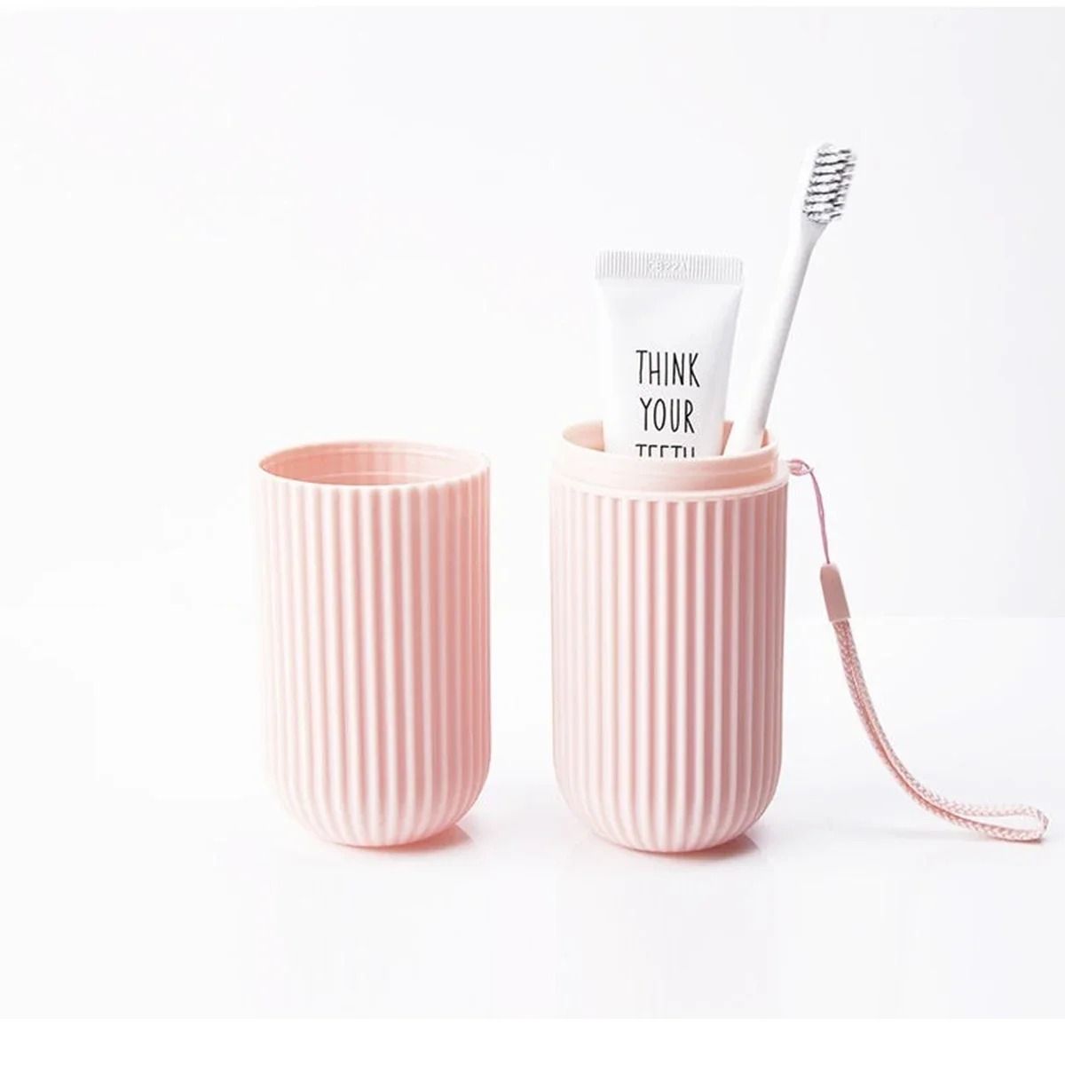 Portable Toothbrush Toothpaste Holder Travel Storage Case