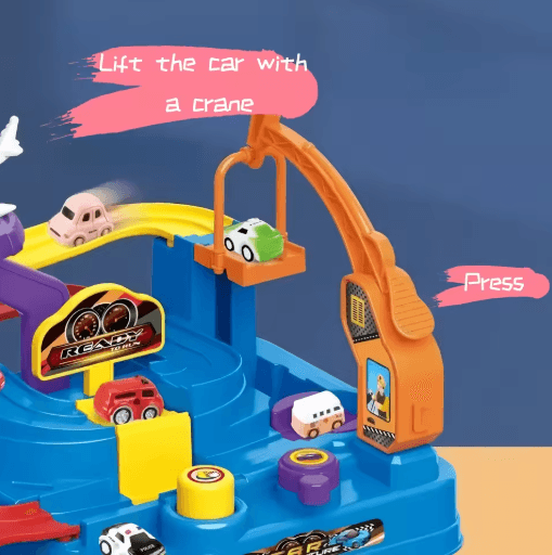Educational Car Track Set for Kids Creative Track Collection Toy for Boys Girls