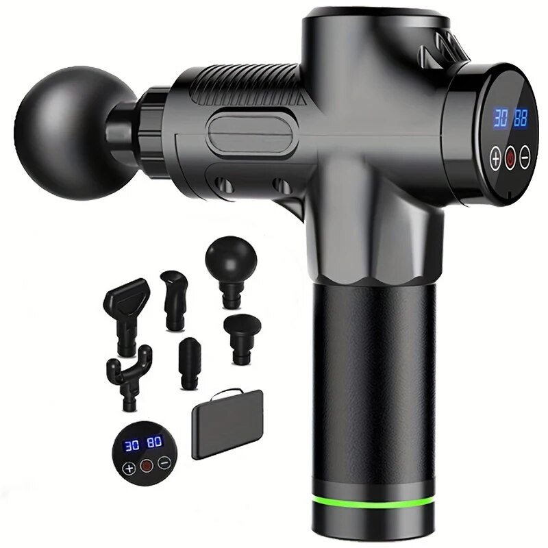 Neck Massager, Body Massage Gun, Deep Muscle Relax, Electric Fitness Equipment, Noise Reduction, Male Female