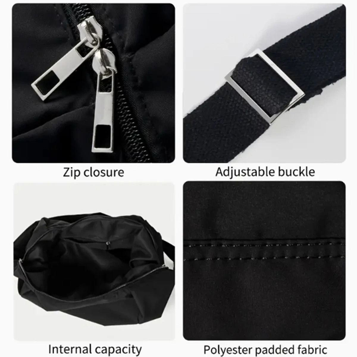 Fashion Canvas Down Crossbody 